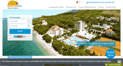 Desktop Screenshot of hotelneptundalmatien.com