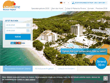 Tablet Screenshot of hotelneptundalmatien.com